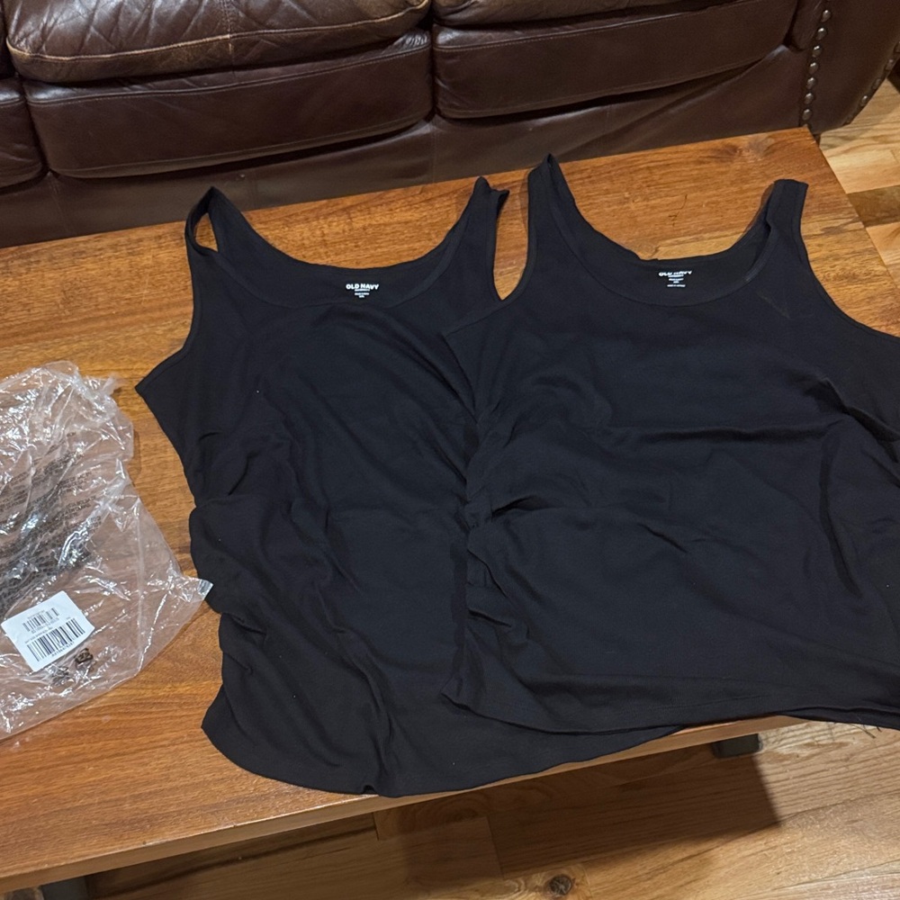 Old Navy Women's Classic Black Tank Tops